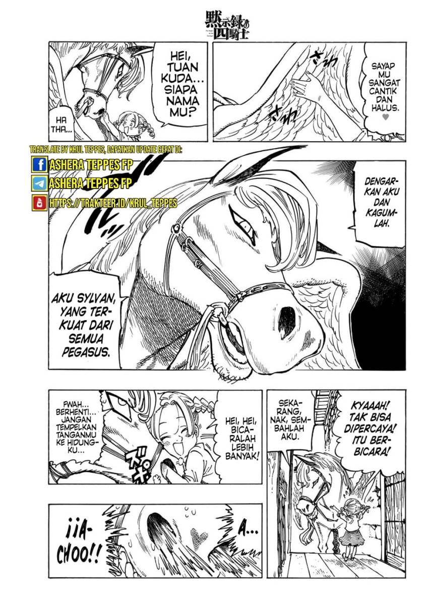 Halaman 6 dari Mokushiroku no Yonkishi Chapter 132