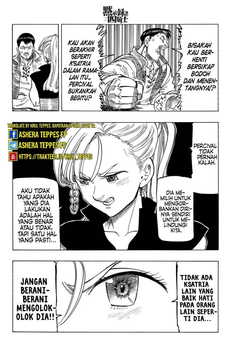 Halaman 9 dari Mokushiroku no Yonkishi Chapter 132