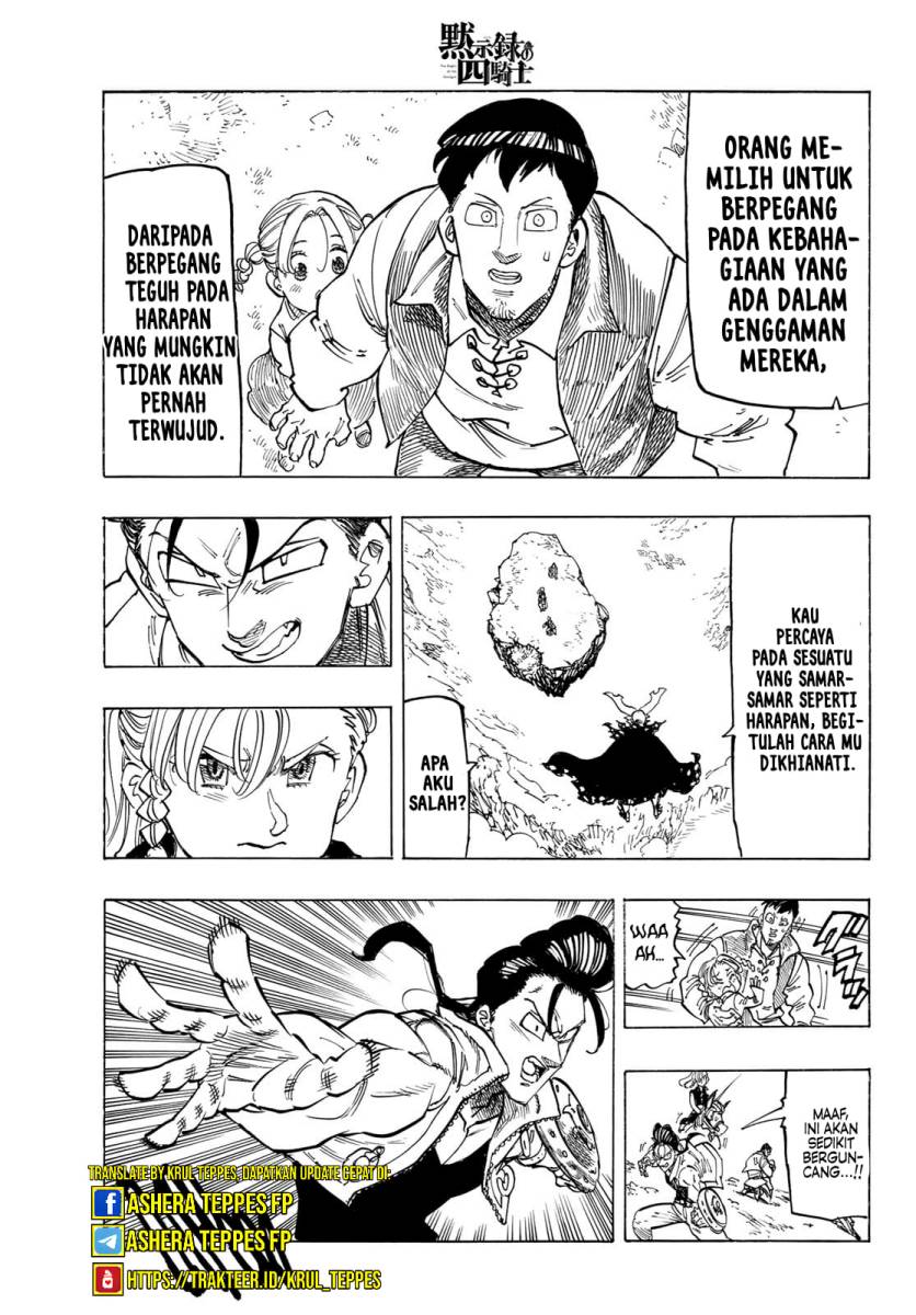 Halaman 6 dari Mokushiroku no Yonkishi Chapter 133