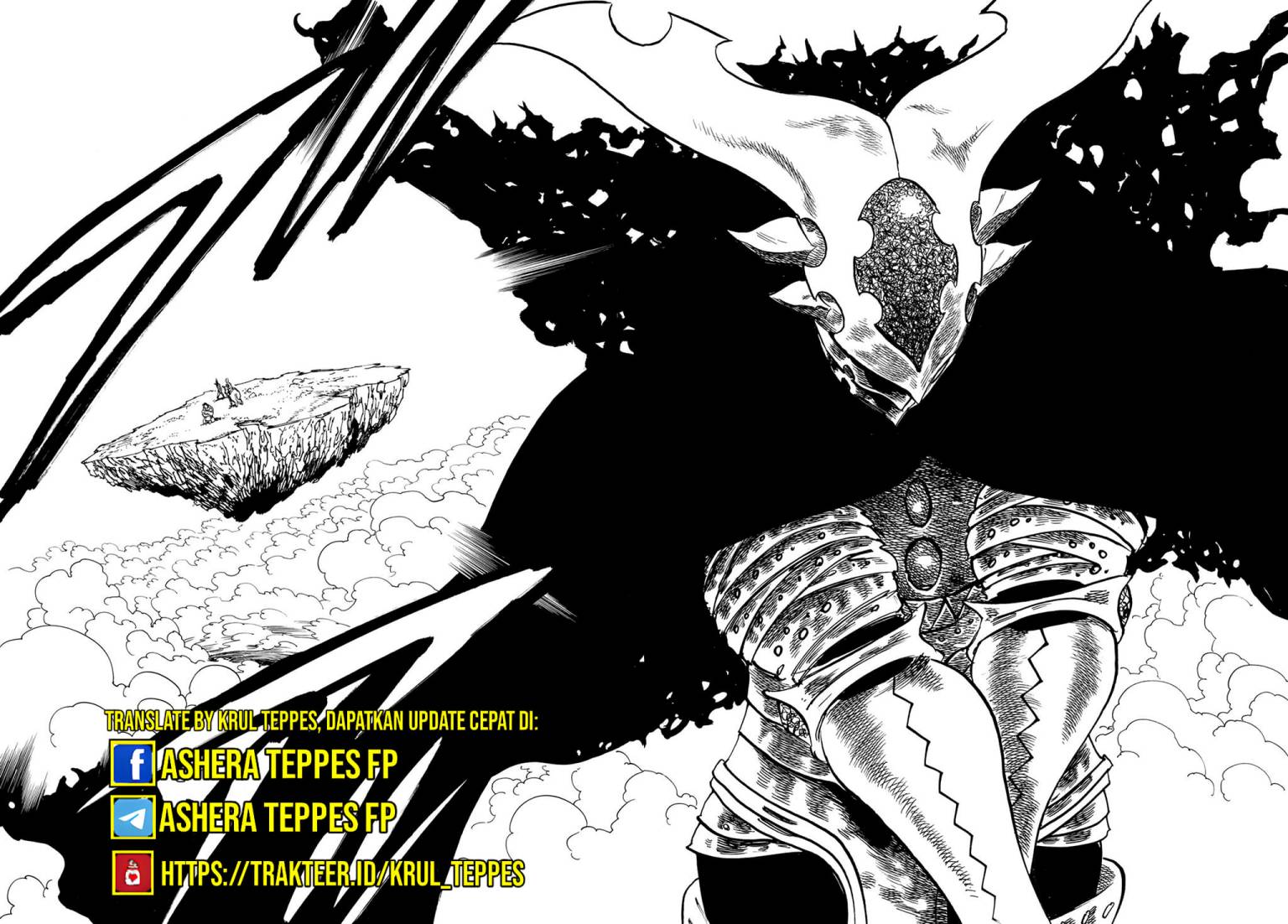 Halaman 8 dari Mokushiroku no Yonkishi Chapter 133
