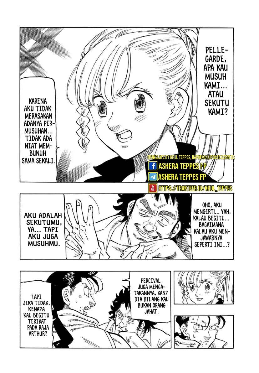 Halaman 13 dari Mokushiroku no Yonkishi Chapter 134