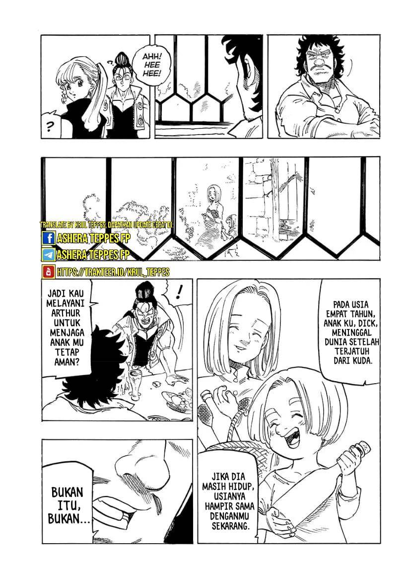 Halaman 14 dari Mokushiroku no Yonkishi Chapter 134