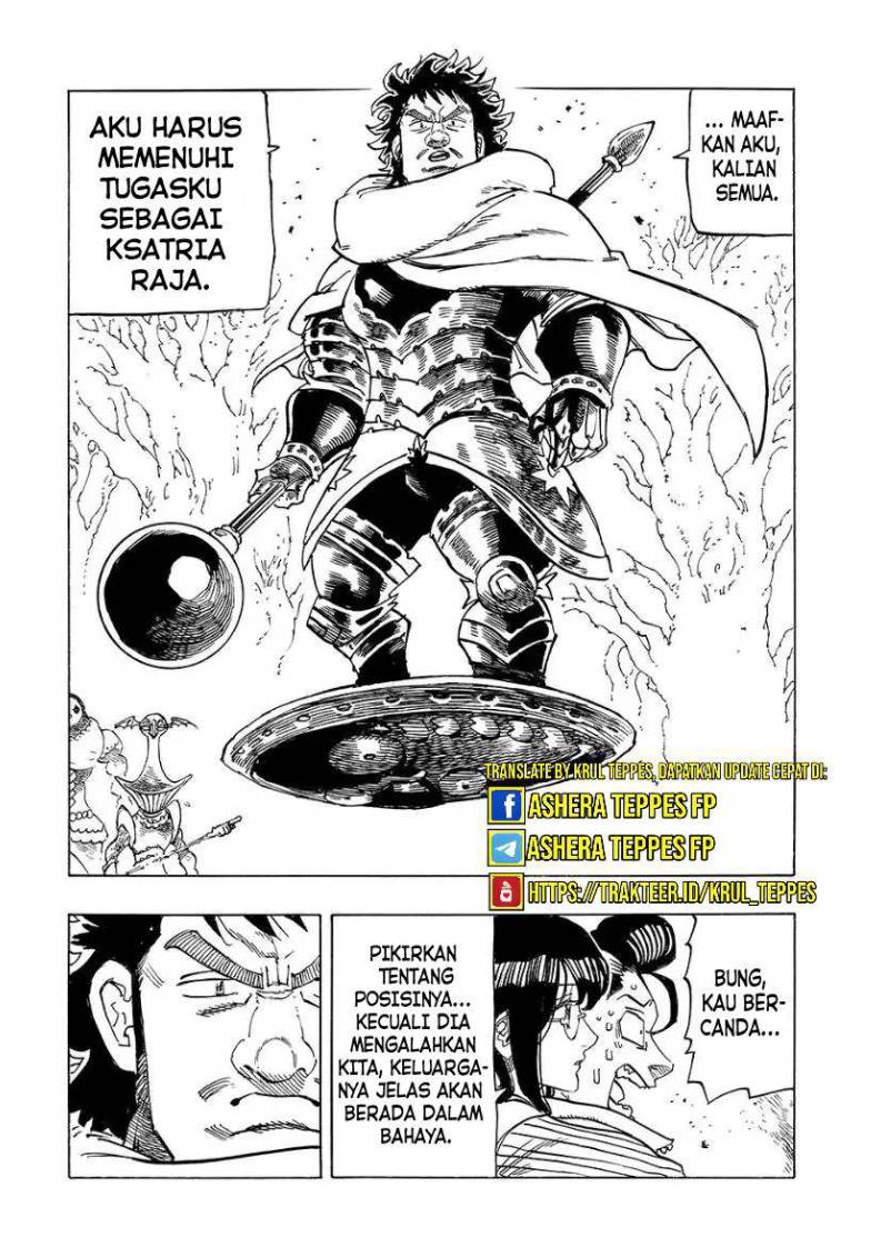 Halaman 13 dari Mokushiroku no Yonkishi Chapter 136