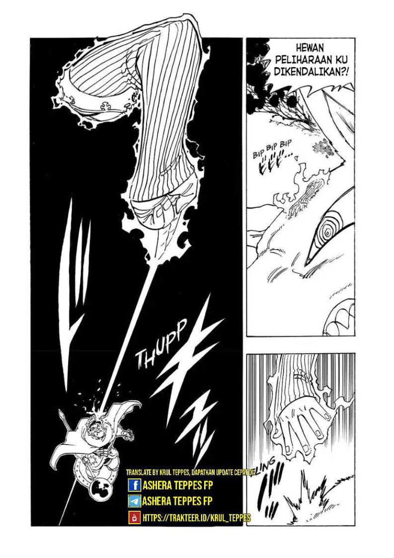 Halaman 15 dari Mokushiroku no Yonkishi Chapter 136