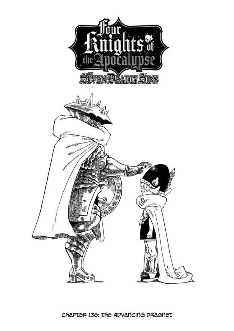 Halaman 2 dari Mokushiroku no Yonkishi Chapter 136