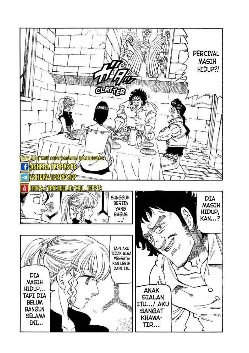 Halaman 3 dari Mokushiroku no Yonkishi Chapter 136