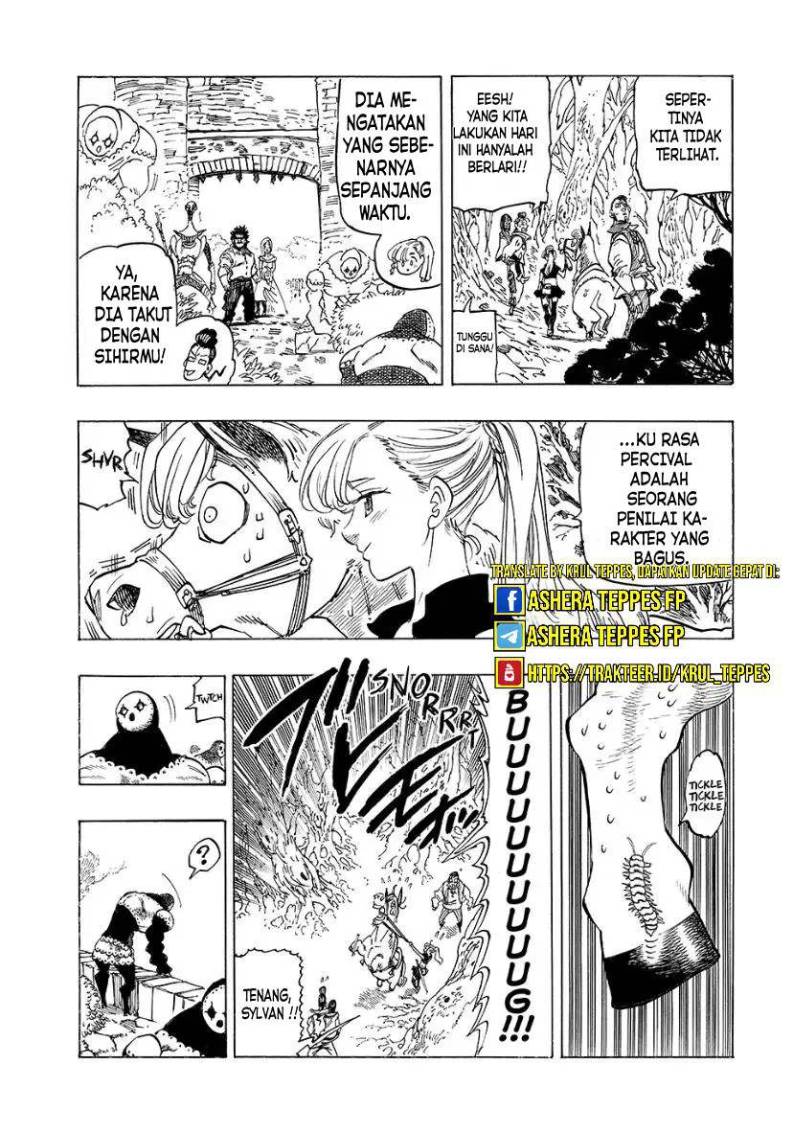 Halaman 8 dari Mokushiroku no Yonkishi Chapter 136