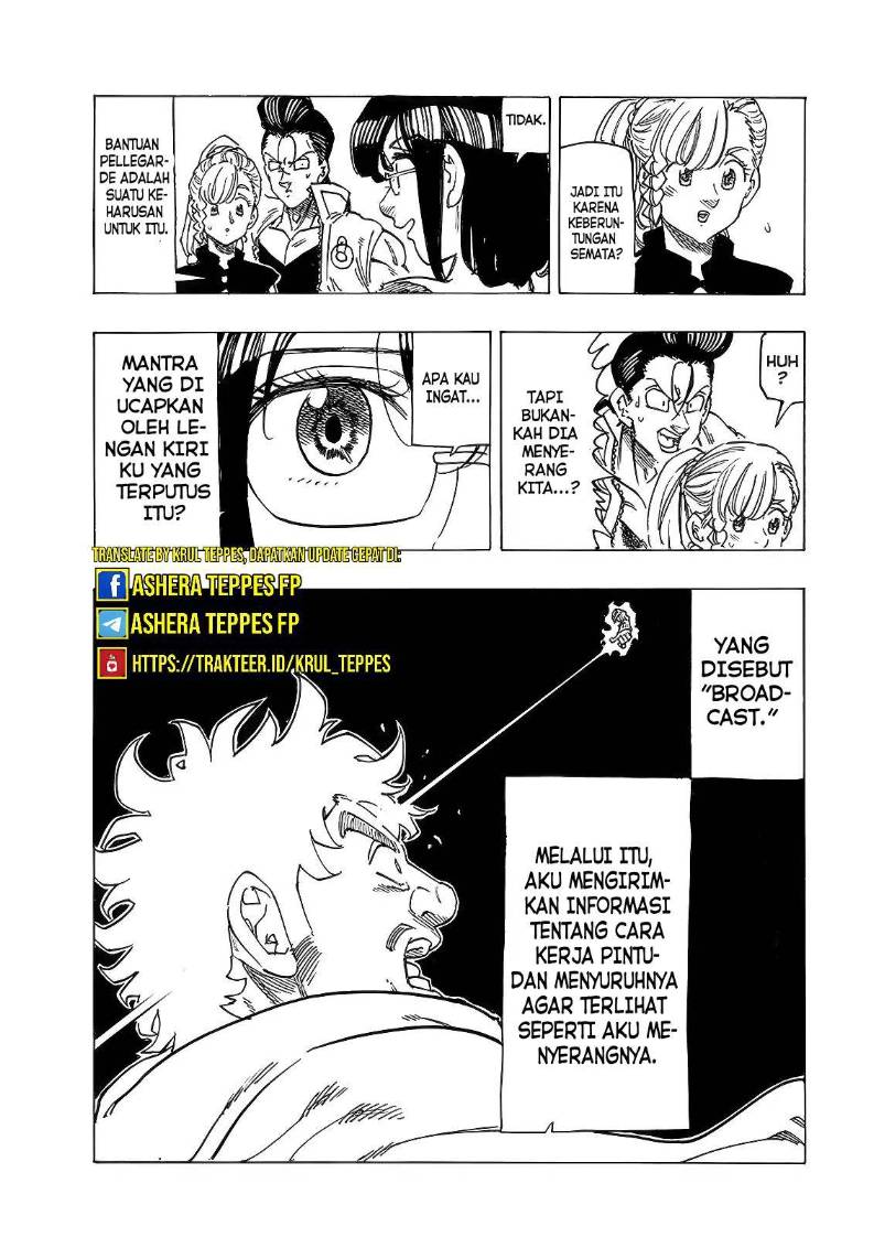 Halaman 12 dari Mokushiroku no Yonkishi Chapter 137
