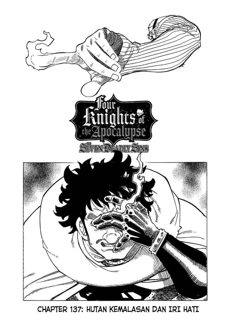 Halaman 2 dari Mokushiroku no Yonkishi Chapter 137