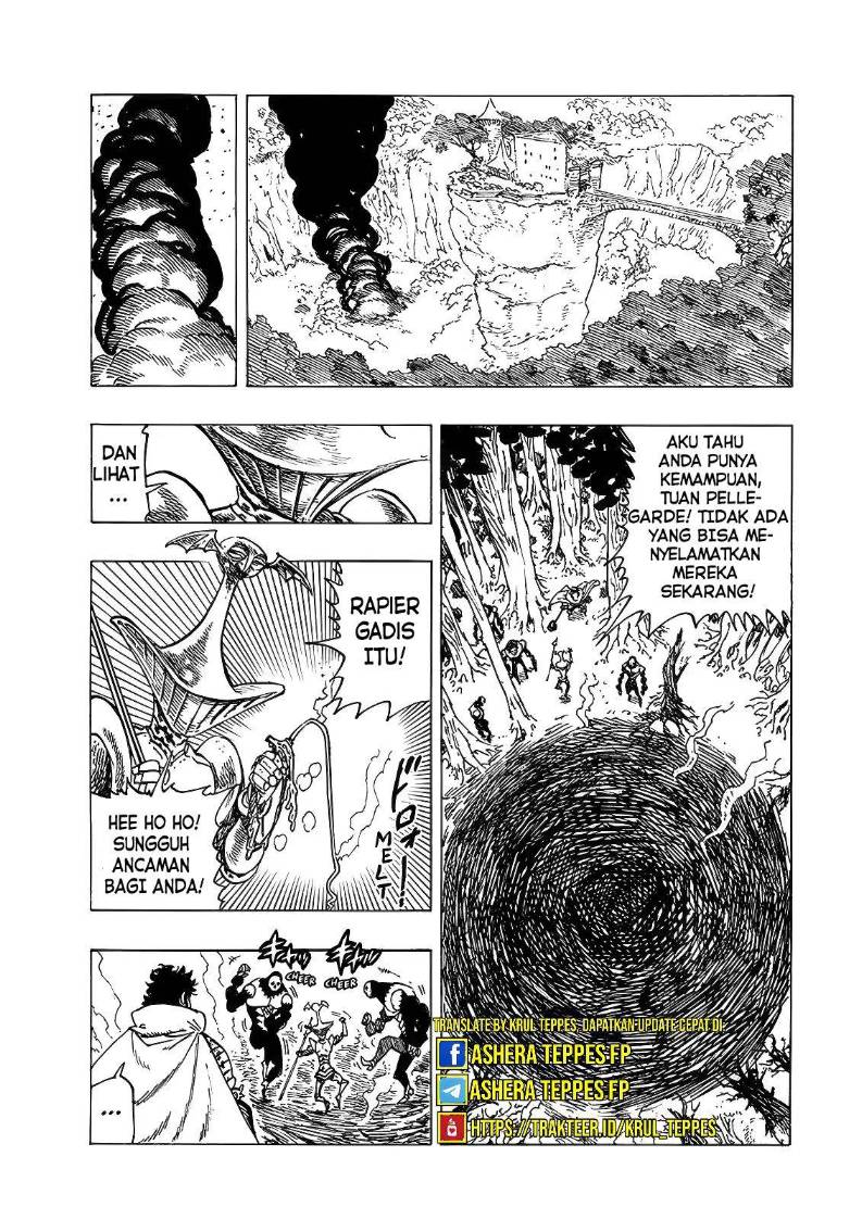 Halaman 8 dari Mokushiroku no Yonkishi Chapter 137