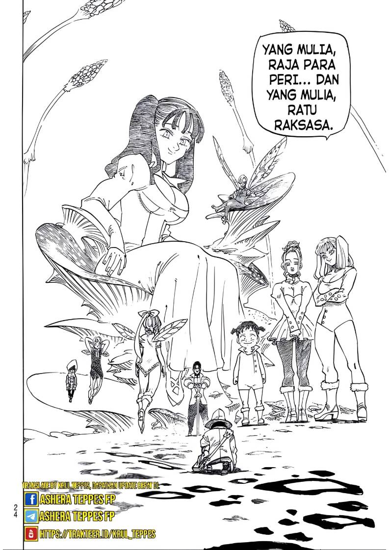 Halaman 11 dari Mokushiroku no Yonkishi Chapter 138