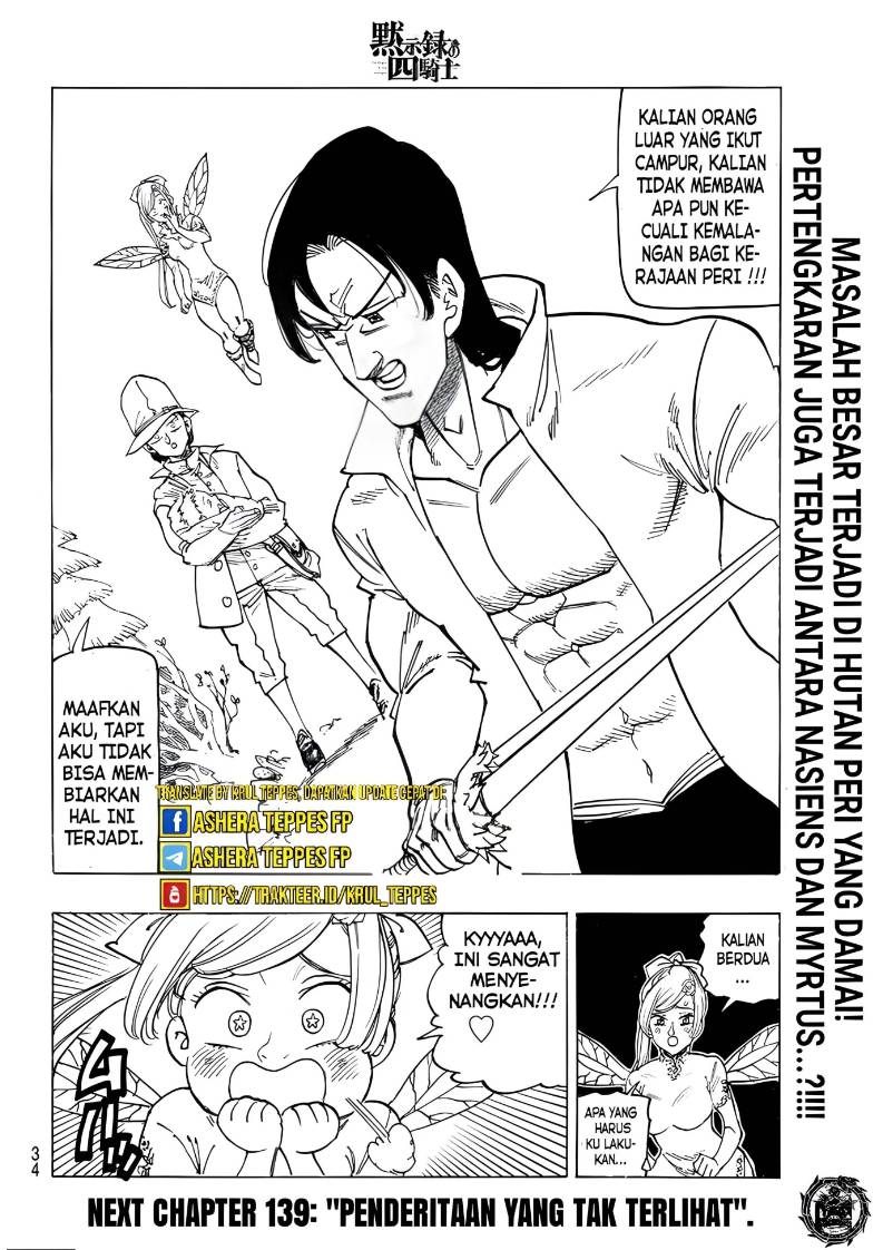 Halaman 21 dari Mokushiroku no Yonkishi Chapter 138