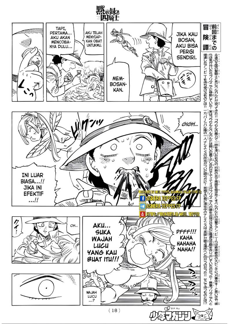 Halaman 5 dari Mokushiroku no Yonkishi Chapter 138