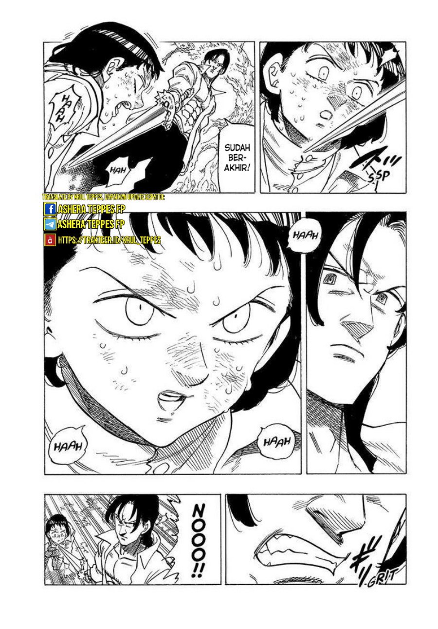 Halaman 10 dari Mokushiroku no Yonkishi Chapter 139