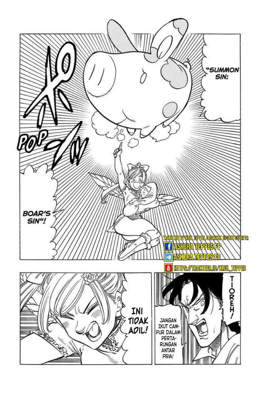 Halaman 11 dari Mokushiroku no Yonkishi Chapter 139