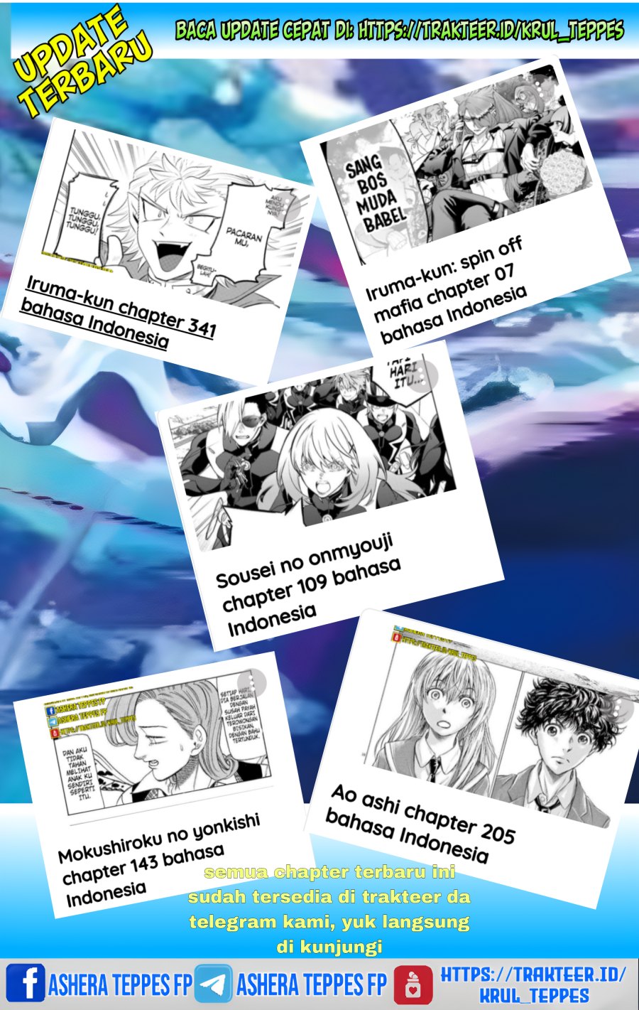 Halaman 22 dari Mokushiroku no Yonkishi Chapter 139