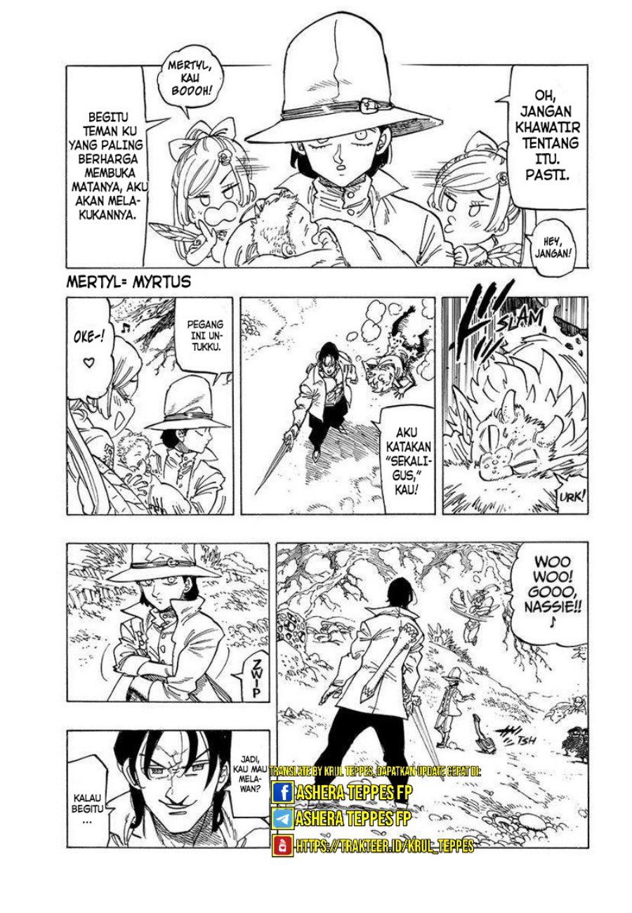 Halaman 4 dari Mokushiroku no Yonkishi Chapter 139