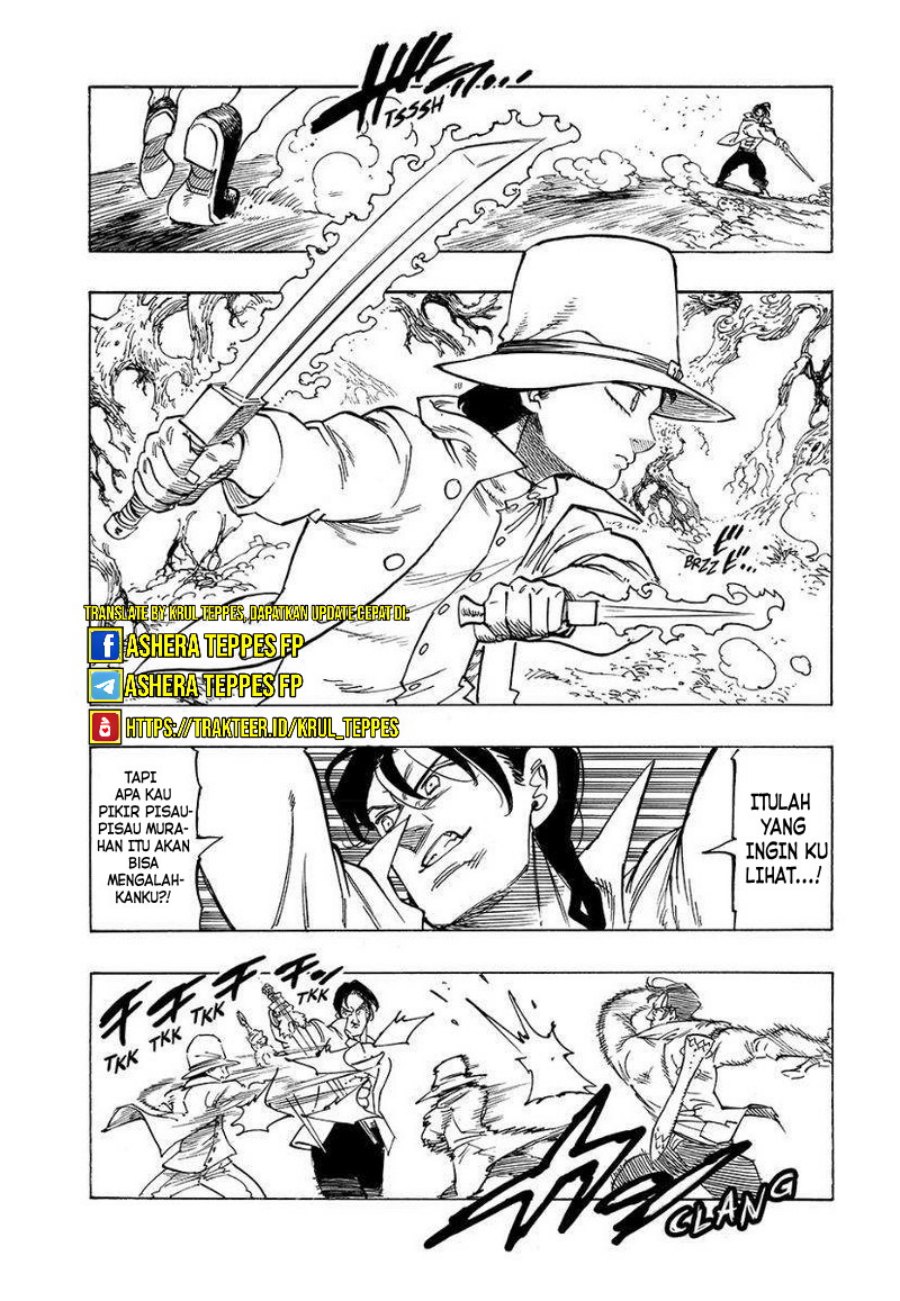 Halaman 6 dari Mokushiroku no Yonkishi Chapter 139