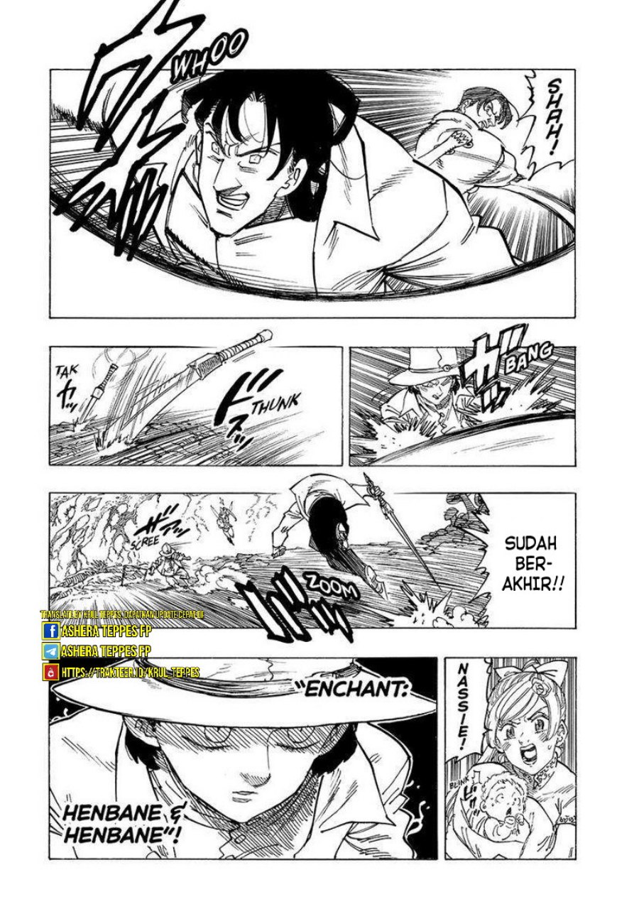 Halaman 7 dari Mokushiroku no Yonkishi Chapter 139