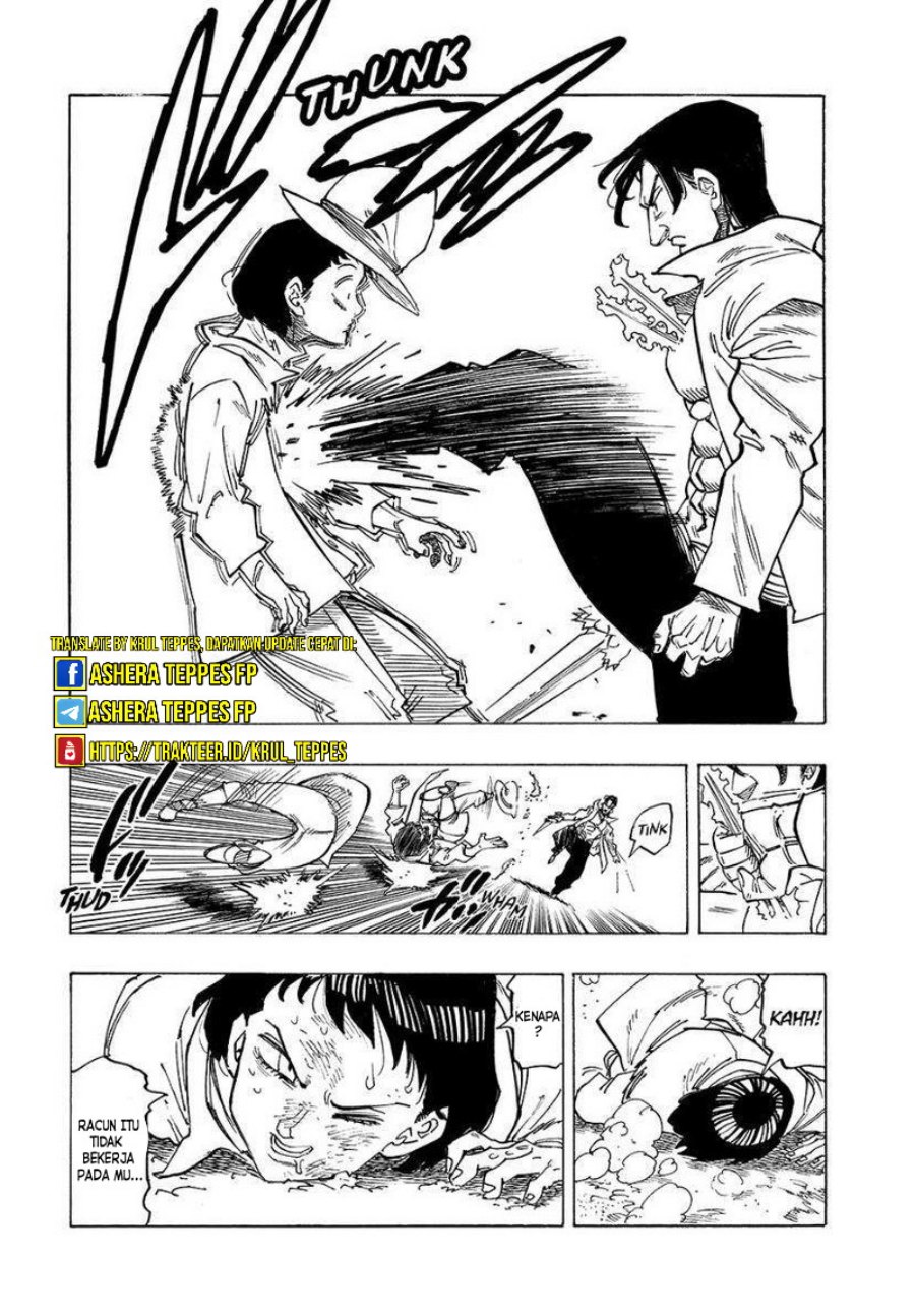 Halaman 9 dari Mokushiroku no Yonkishi Chapter 139