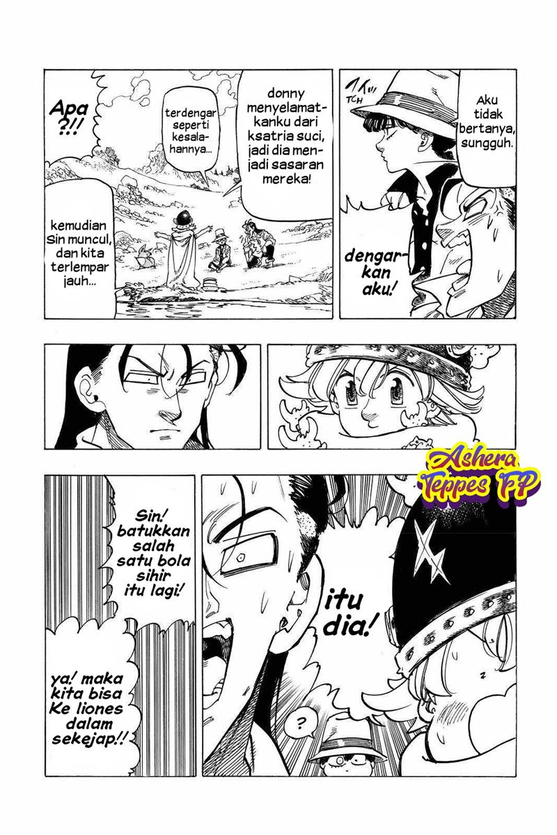 Halaman 15 dari Mokushiroku no Yonkishi Chapter 14