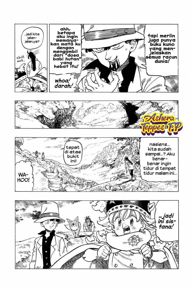 Halaman 17 dari Mokushiroku no Yonkishi Chapter 14
