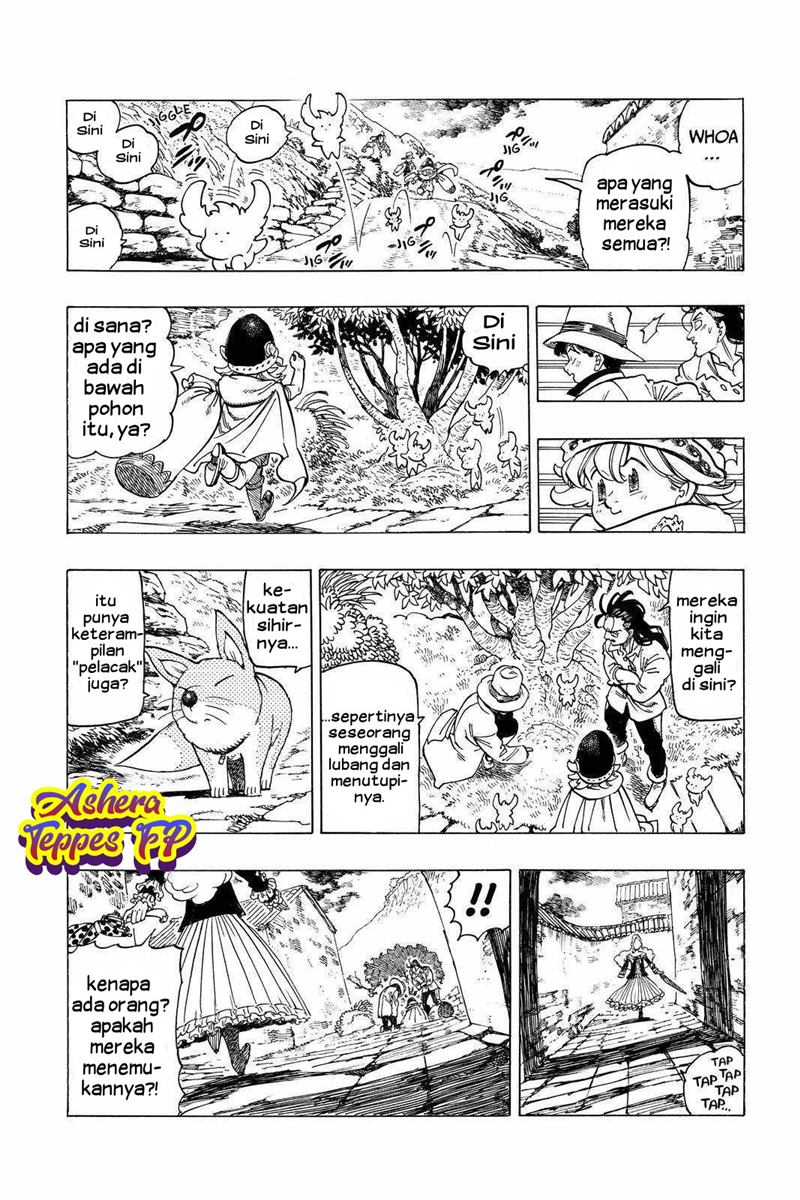 Halaman 19 dari Mokushiroku no Yonkishi Chapter 14