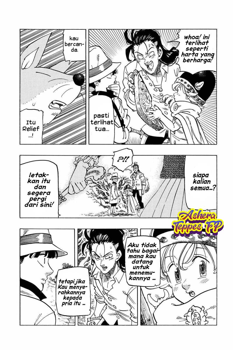 Halaman 21 dari Mokushiroku no Yonkishi Chapter 14
