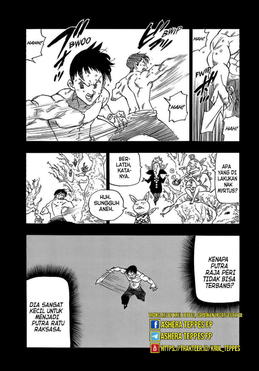 Halaman 16 dari Mokushiroku no Yonkishi Chapter 140