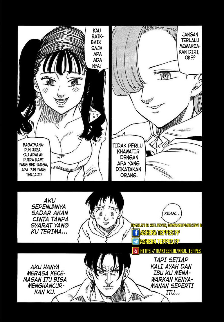 Halaman 17 dari Mokushiroku no Yonkishi Chapter 140