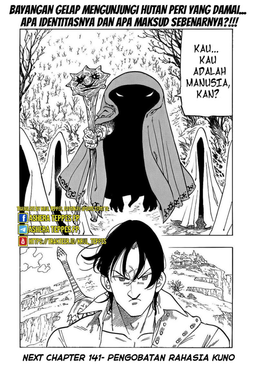 Halaman 21 dari Mokushiroku no Yonkishi Chapter 140