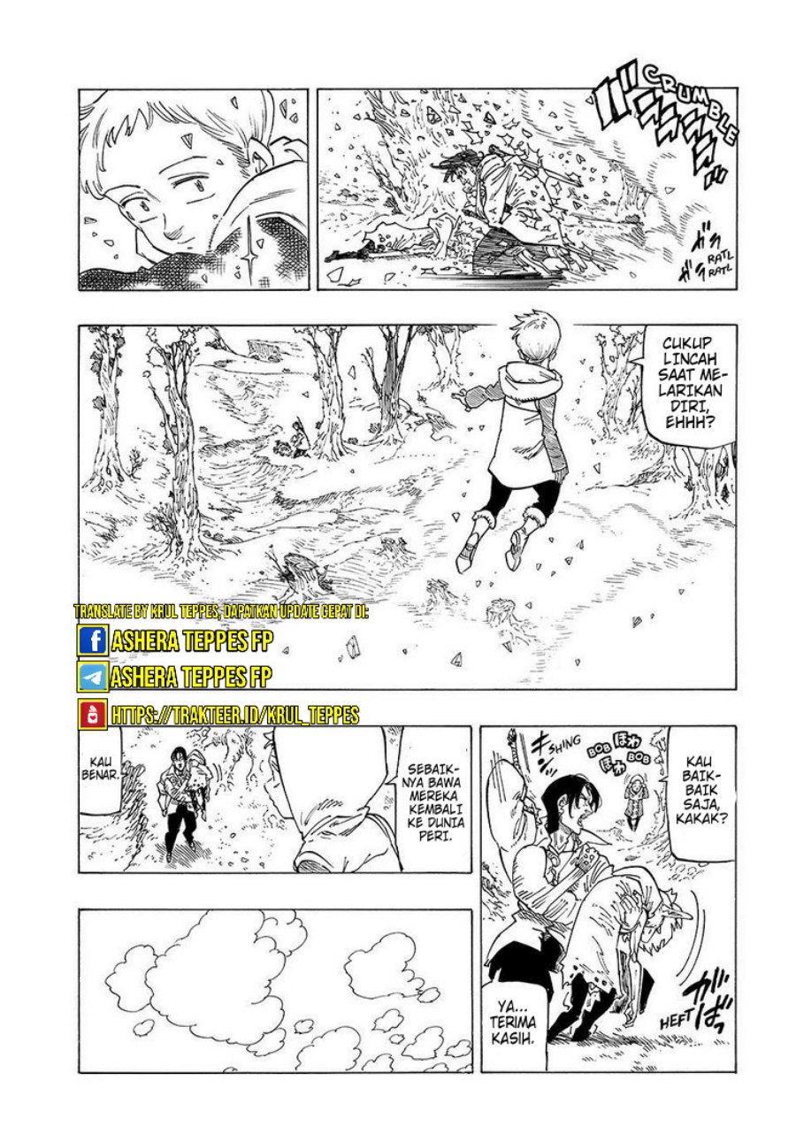 Halaman 10 dari Mokushiroku no Yonkishi Chapter 141