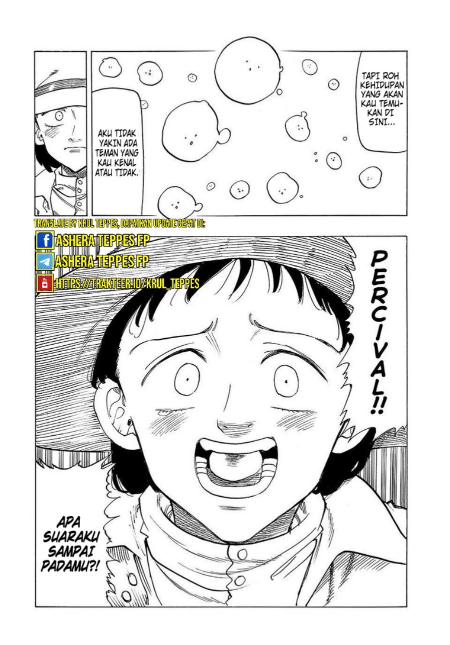 Halaman 21 dari Mokushiroku no Yonkishi Chapter 141