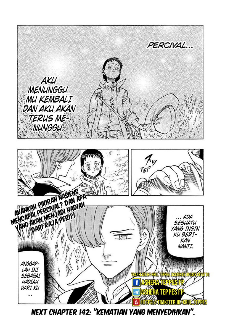 Halaman 23 dari Mokushiroku no Yonkishi Chapter 141