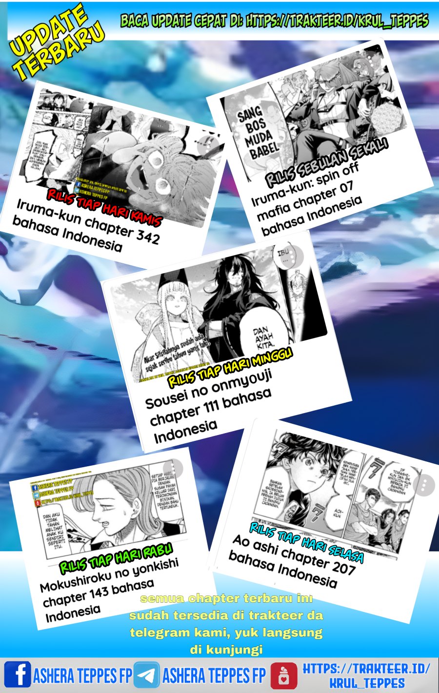 Halaman 24 dari Mokushiroku no Yonkishi Chapter 141