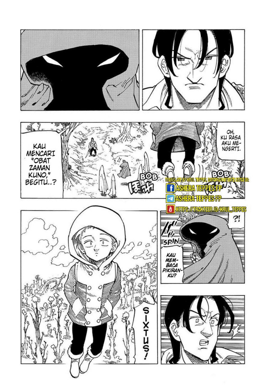 Halaman 5 dari Mokushiroku no Yonkishi Chapter 141