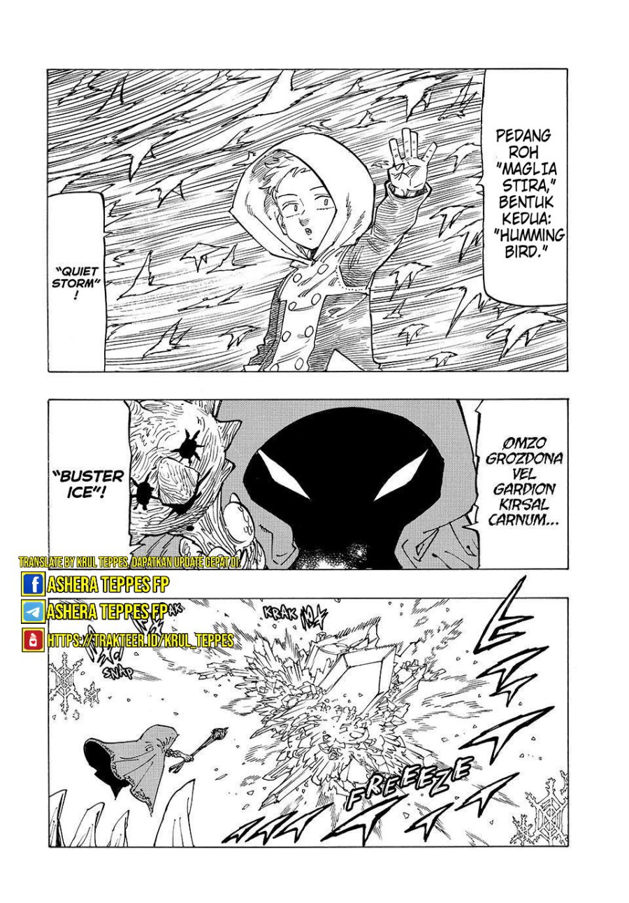 Halaman 7 dari Mokushiroku no Yonkishi Chapter 141