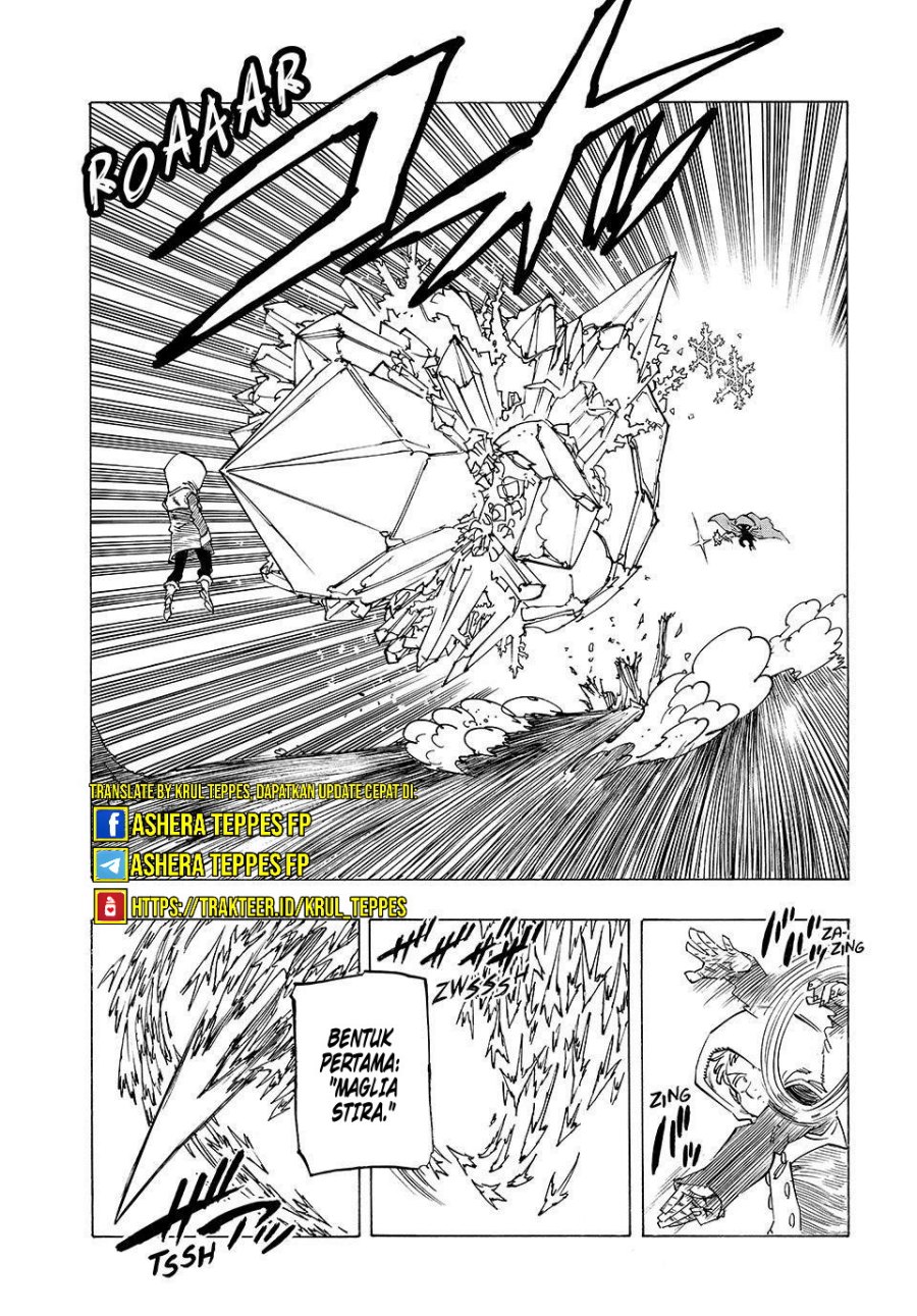 Halaman 8 dari Mokushiroku no Yonkishi Chapter 141