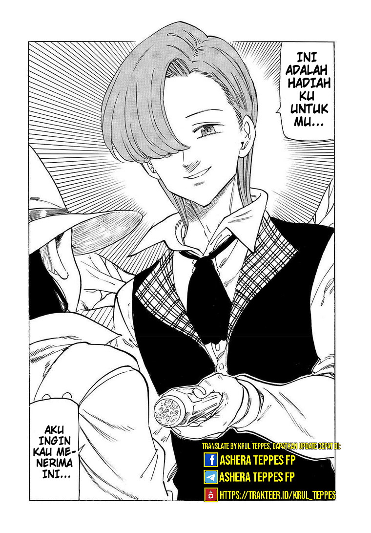 Halaman 15 dari Mokushiroku no Yonkishi Chapter 142