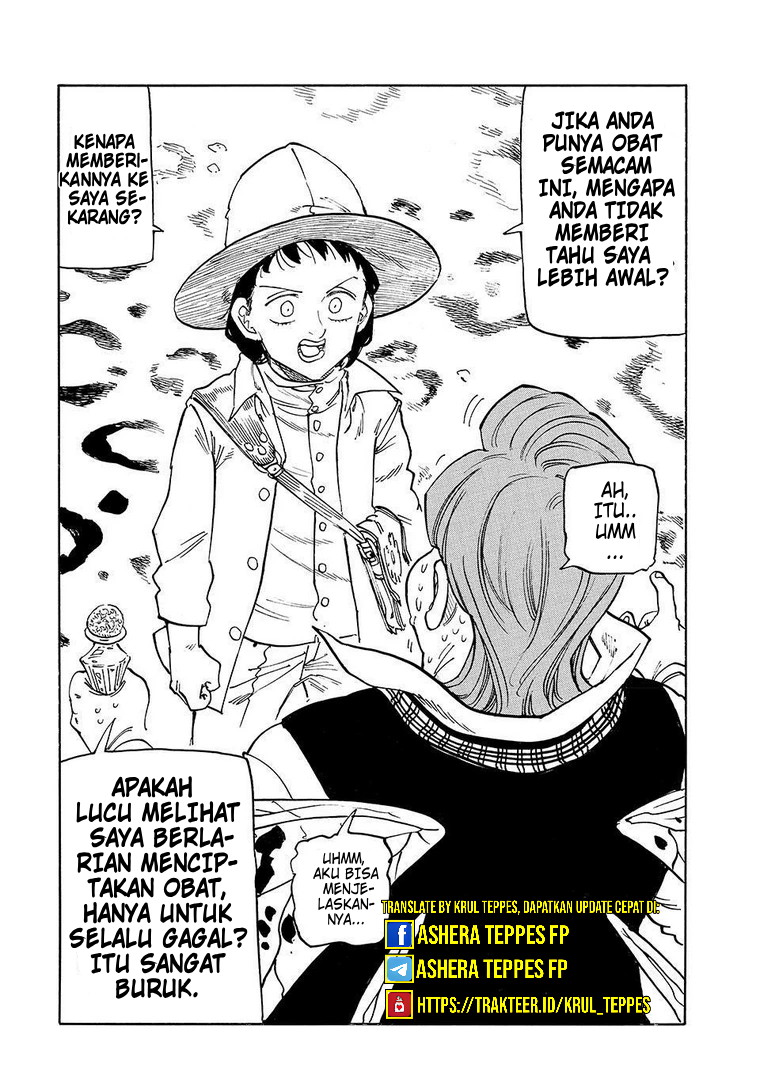 Halaman 19 dari Mokushiroku no Yonkishi Chapter 142