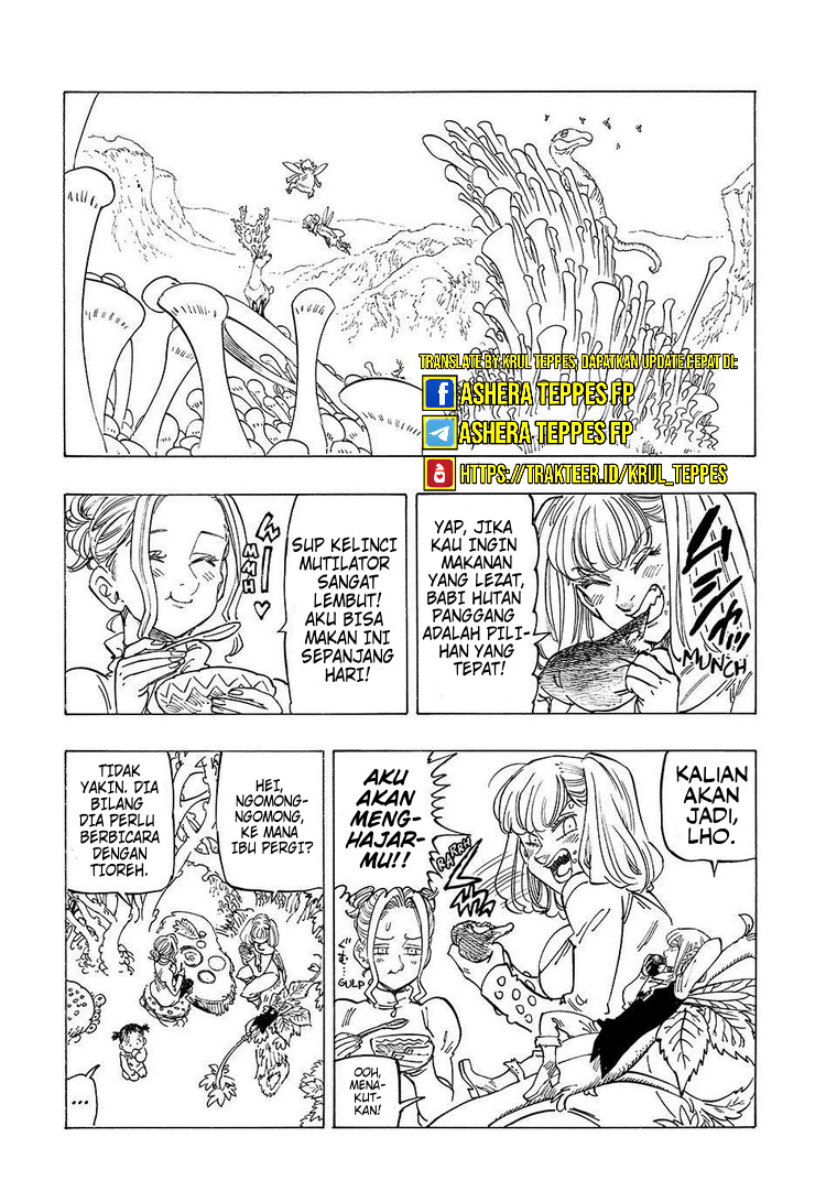 Halaman 3 dari Mokushiroku no Yonkishi Chapter 142