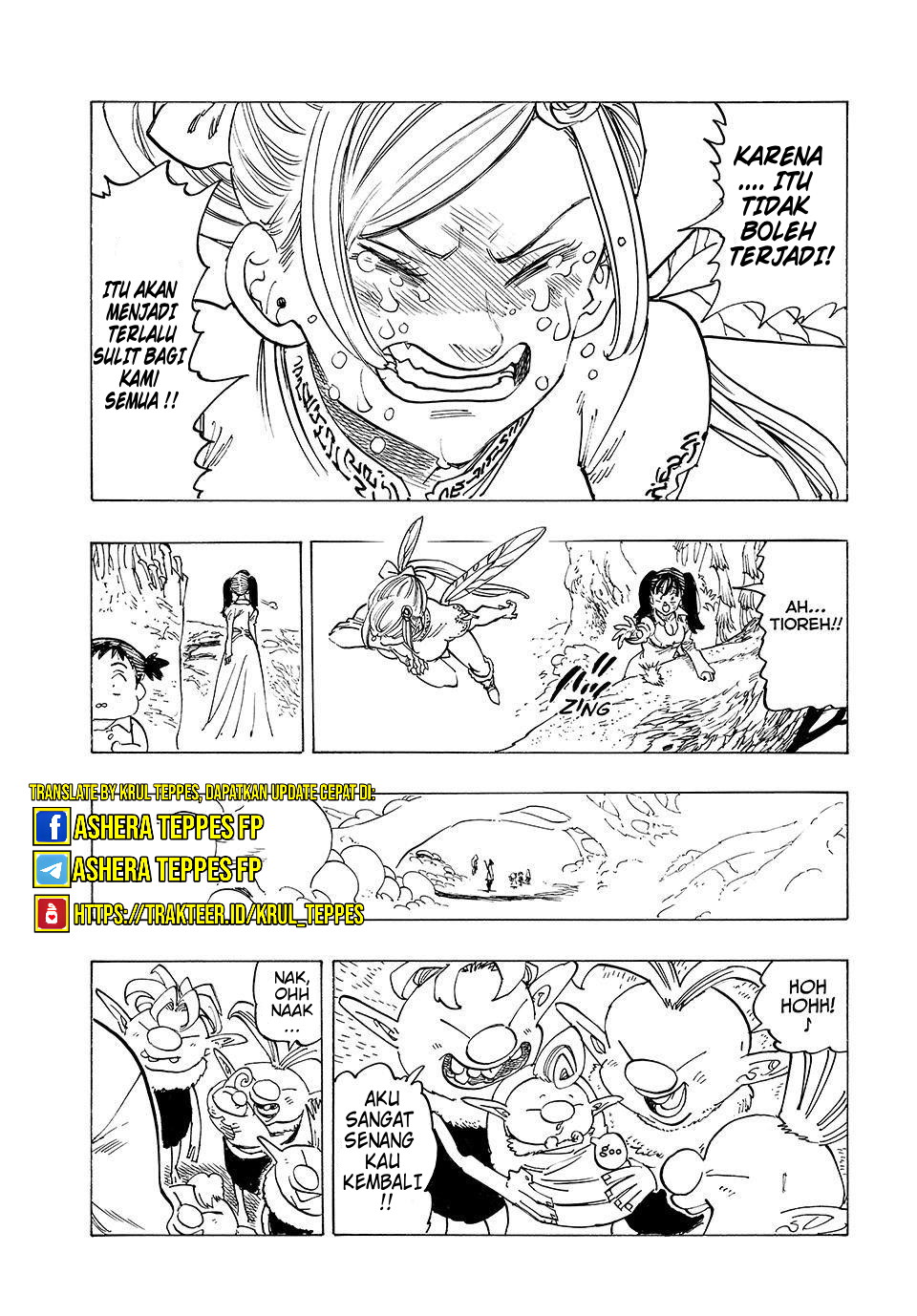 Halaman 8 dari Mokushiroku no Yonkishi Chapter 142