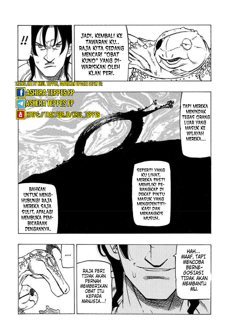 Halaman 10 dari Mokushiroku no Yonkishi Chapter 143