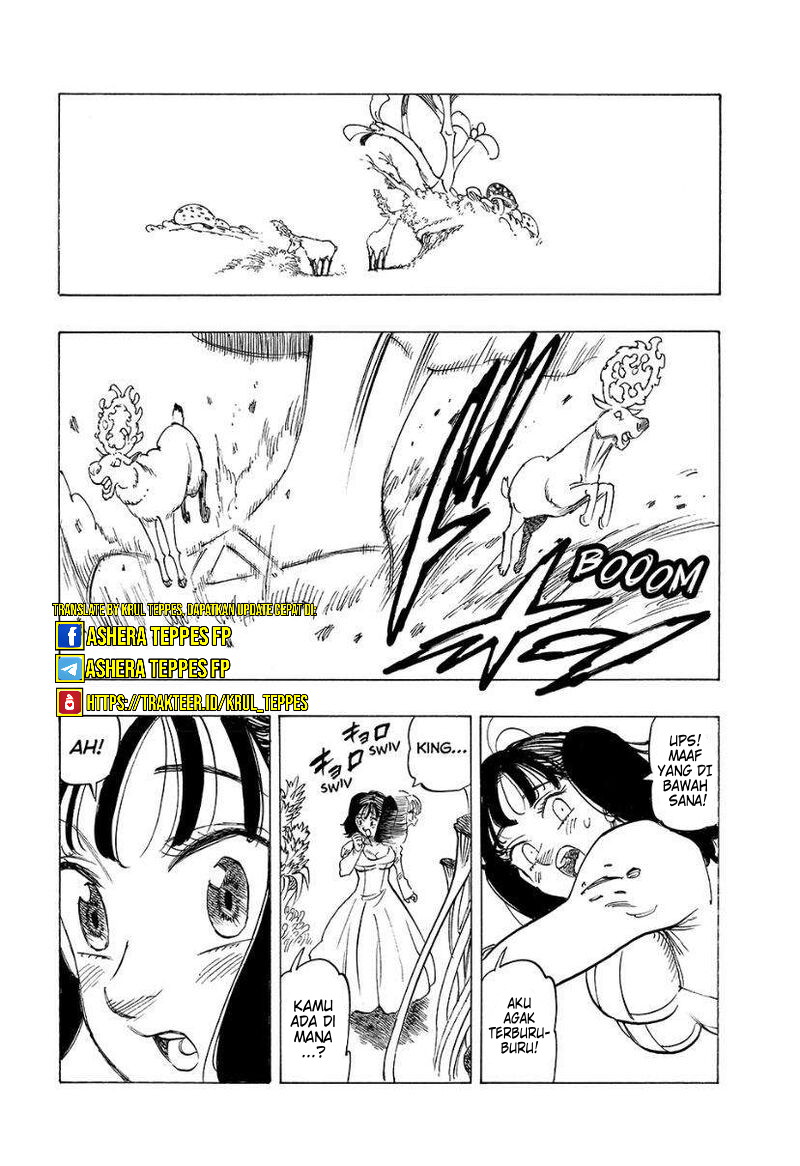 Halaman 12 dari Mokushiroku no Yonkishi Chapter 143