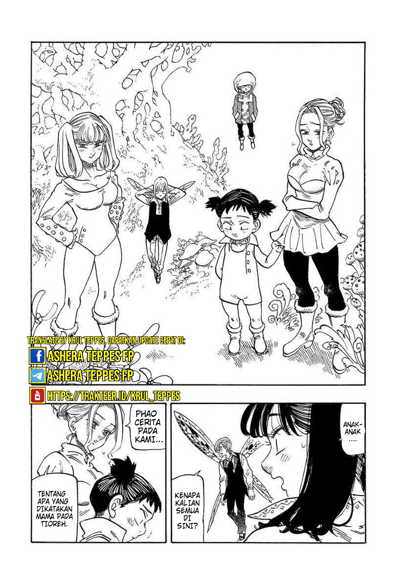 Halaman 17 dari Mokushiroku no Yonkishi Chapter 143