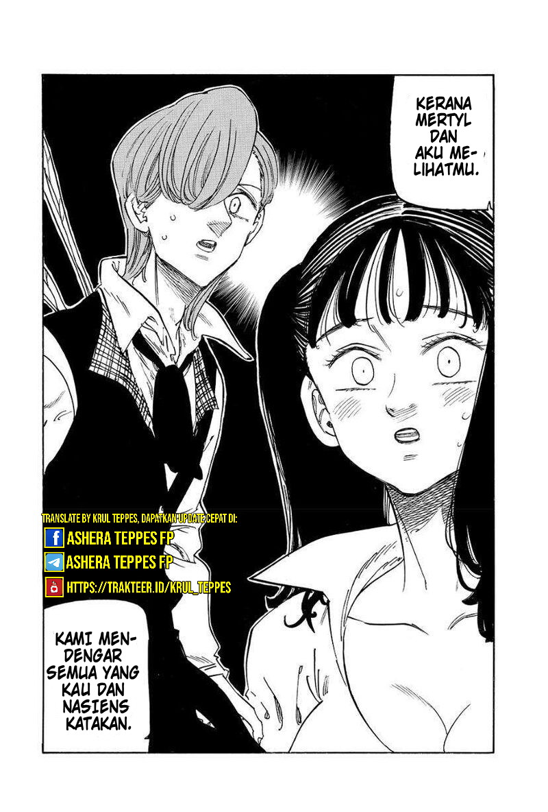 Halaman 19 dari Mokushiroku no Yonkishi Chapter 143