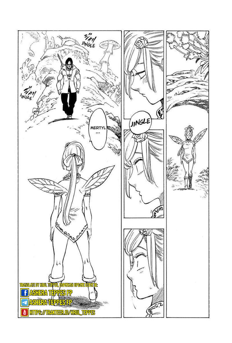 Halaman 21 dari Mokushiroku no Yonkishi Chapter 143