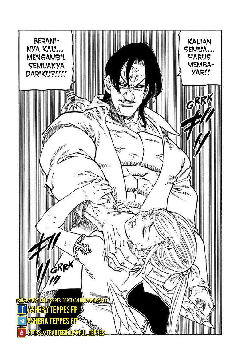 Halaman 23 dari Mokushiroku no Yonkishi Chapter 143