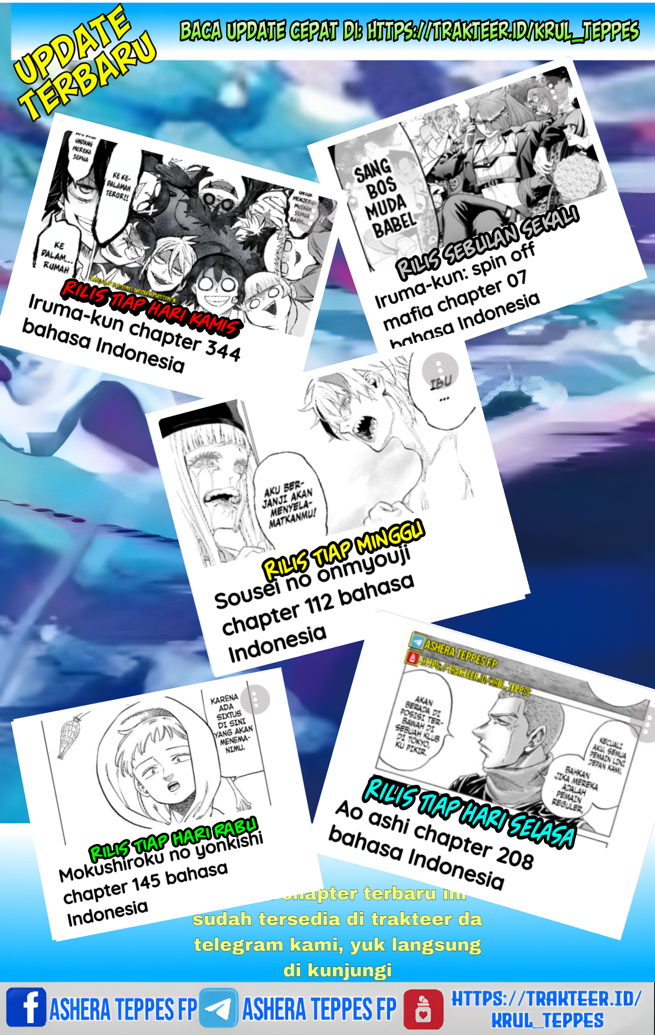 Halaman 26 dari Mokushiroku no Yonkishi Chapter 143