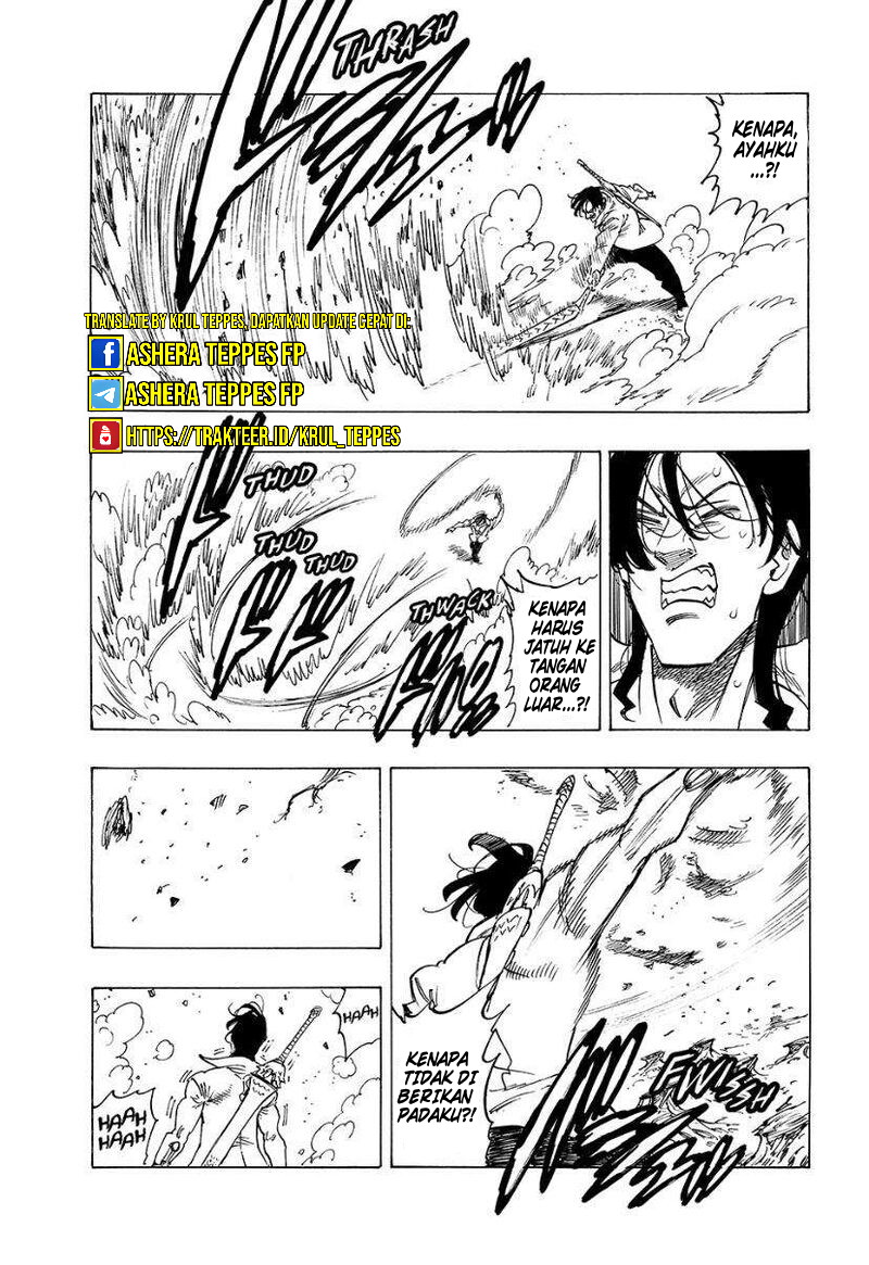 Halaman 5 dari Mokushiroku no Yonkishi Chapter 143
